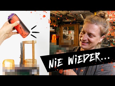 The problem with spray paint! ⚡️ (Craziest project ever?! 😜)