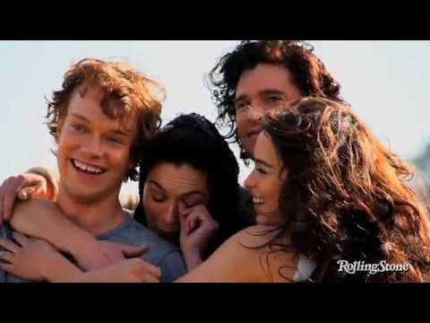 'Game of Thrones' stars for Rolling Stone shoot.
