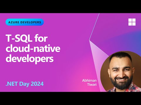 T-SQL for cloud-native developers