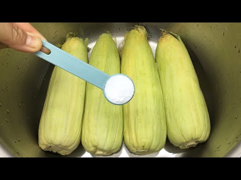 Don't  Add Water Directly To Boil Corn. Famous Chef Reveals The SECRET To Perfect Boiled Corn!