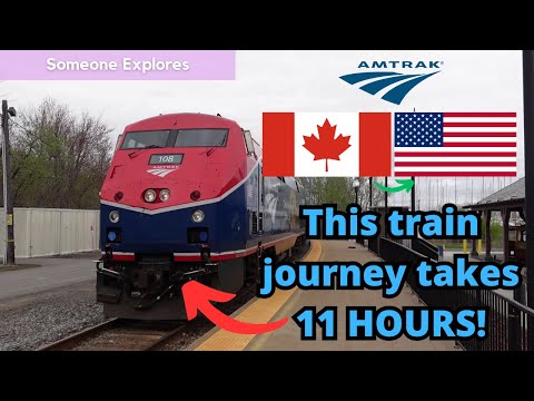Montreal to New York City by Train! | Amtrak's Adirondack Train