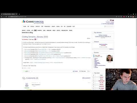 [hard] Codeforces live coding