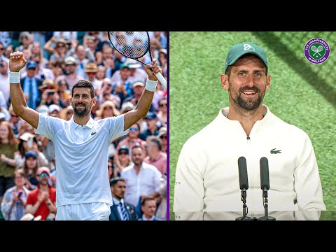 "If I play like that, I have a good chance against anyone" | Novak Djokovic | Press Conference