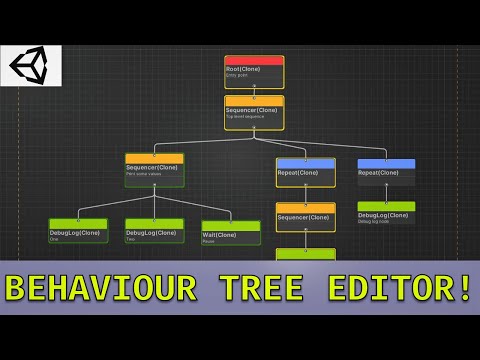 Behaviour Tree Editor with UI Builder - Part2 [AI #12]