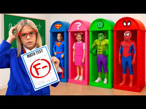 Eva and Superheroes School + MORE adventures for kids