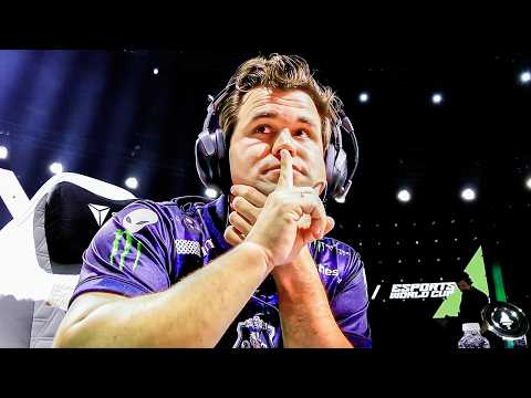 MAGNUS SILENCES THE CROWD IN INTENSE MATCH WITH HIKARU | Esports World Cup