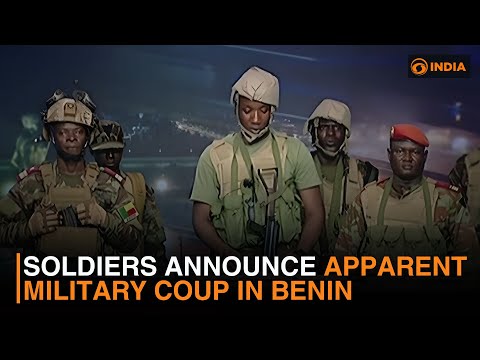 Soldiers announce apparent military coup in Benin