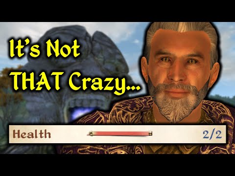 I Started the Shivering Isles with EVERYTHING at Level ONE