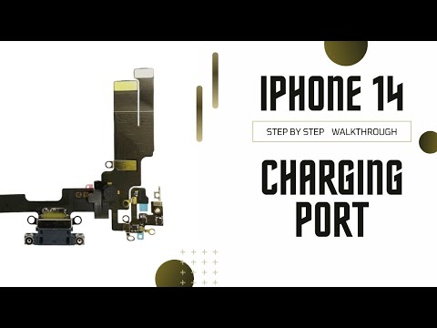 iPhone 14 charging port charging dock replacement - DIY  |  nothing left out