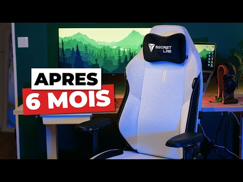 6 mois avec la Secret Lab Titan EVO 2022 - Un pas vers plus d'ergonomie pour les chaises gaming