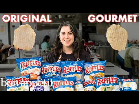 Pastry Chef Attempts to Make Gourmet Ruffles | Gourmet Makes | Bon Appétit