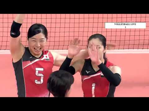 South Korea vs Japan l 2018 Asian Women Volleyball Games