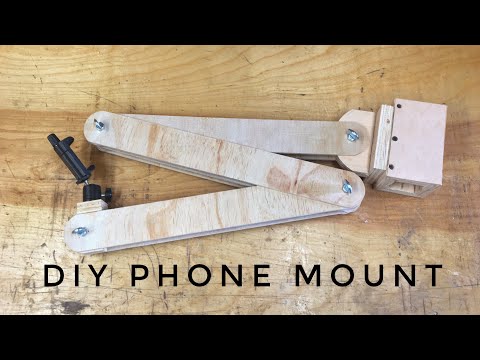DIY Articulating Camera Arm // Smartphone Mount