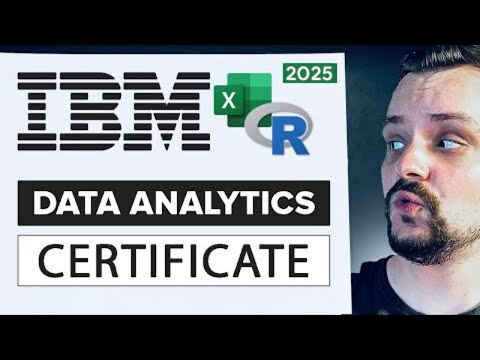 IBM Data Analytics With Excel and R Professional Certificate - Review 2025 (Coursera Review)