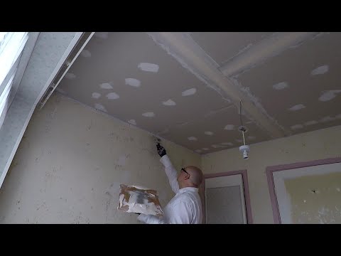 DIY How To Finish A Boarded Ceiling Without Skimming - Part 1