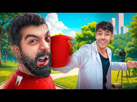 اگه همه‌چیزو اسلوموشن کنی چی میشه؟🤯⏱️(آخرش بدجور مشت خوردم!)