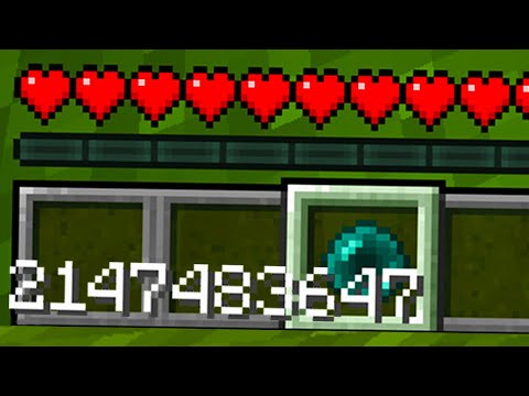 I duped 2,100,000,000 items in Minecraft...
