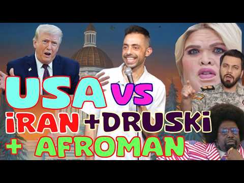 USA VS IRAN + DRUSKI + AFROMAN | STAND UP COMEDY