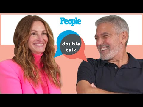 Julia Roberts & George Clooney on Kids, Kissing and Their 22-Year Friendship | Double Talk | PEOPLE
