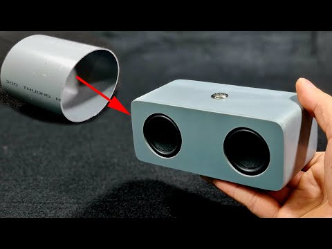 Build A Bluetooth Speaker Using PVC Pipe