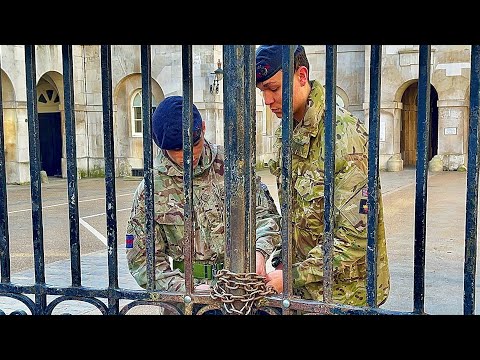 Saturday was Going Perfectly Until THIS Happened! royal kings. royal guards. kings horse guards.