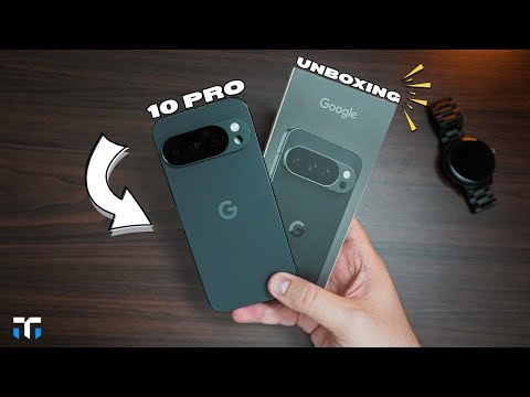 Pixel 10 Pro Obsidian Unboxing & First Impressions!