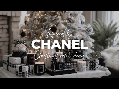 Chanel Inspired Christmas Decoration: Sophisticated Holiday Style Secrets [4K]