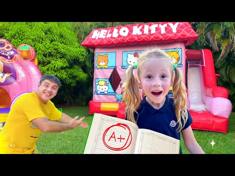 Nastya understands how important it is to study