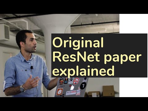 [Original ResNet paper] Deep Residual Learning for Image Recognition | AISC