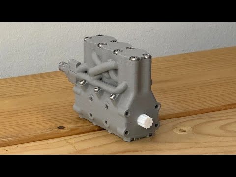 Mini 3Dprinted Engine build