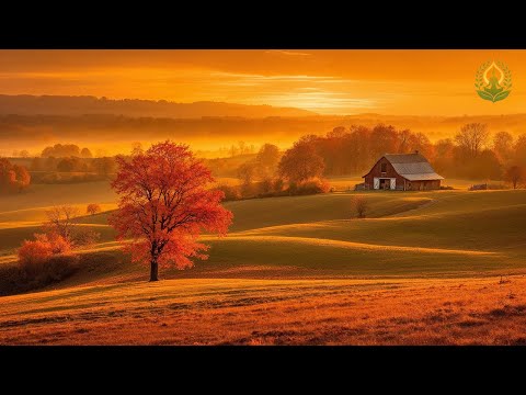 (No Ads) Soothing Autumn Music 🍁 Beautiful Relaxing Music For Stress & Anxiety Relief, Calm Nervous