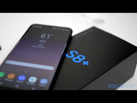 Samsung Galaxy S8+ Unboxing and First Look