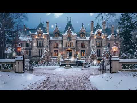 Day 15 of 25 Days of Christmas | 1900s Ultra Rich Winter Estate | cozy Holiday Ambience