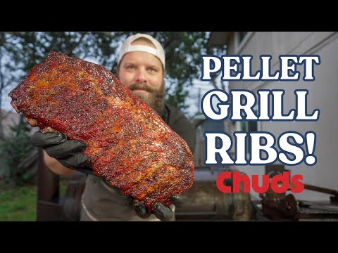 Texas Style BBQ Ribs On A Pellet Grill! | Chuds BBQ