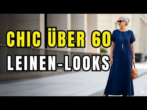 Stilvoll über 60: Die schönsten Leinenkleider für reife Frauen