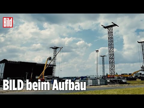 1.500 Tonnen Stahl für Rock am Ring