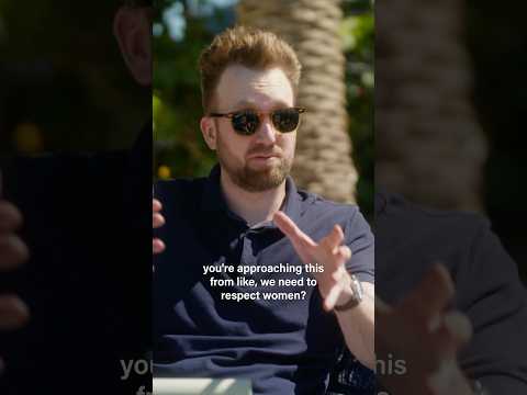 "Respect women" and "Andrew Tate" do not belong in the same sentence