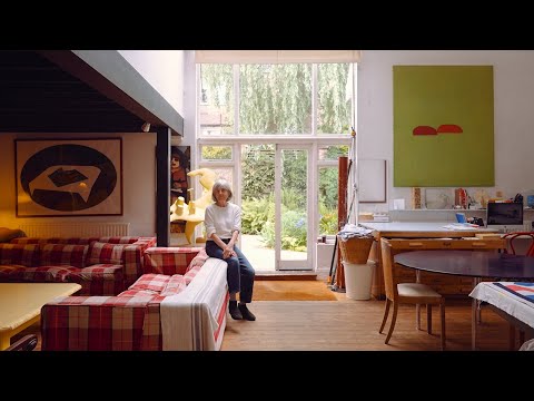 Tour the Art-Filled Home/Studio this Textile Designer has RENTED for 48 Years