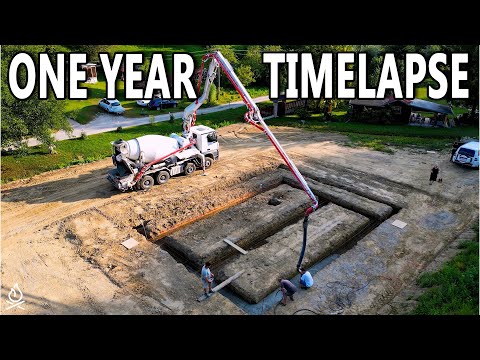 First Year of Building a House DIY | (#22 How to build a house)