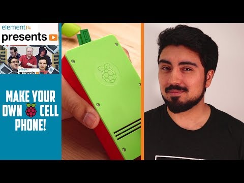 Make Your Own Raspberry Pi Cell Phone