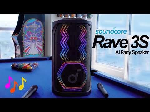 soundcore Rave 3S Party Speaker: Karaoke ANY Song With AI Vocal Removal!