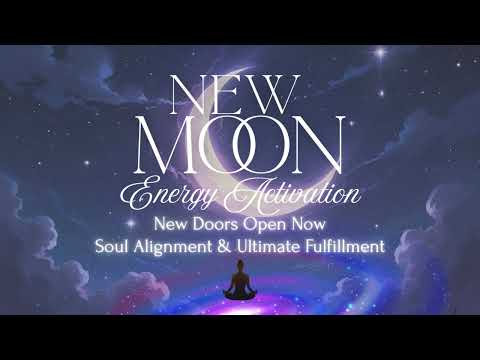 New Moon Energy Activation 🌑 Sacred Choice • Beyond Ego • Enlightened Path of Fulfillment