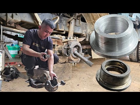 4x4 Truck Front Axle Repair l Precision machining & remanufacturing to restore driving stability