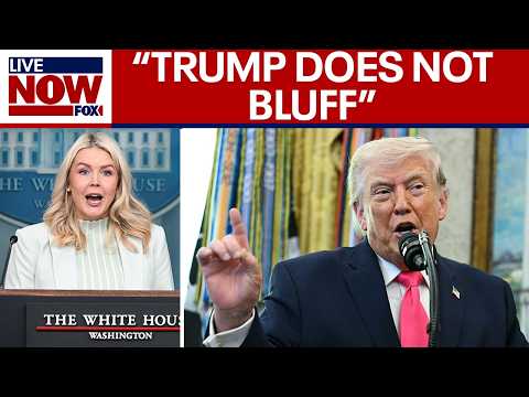 White House briefing amid Iran operation