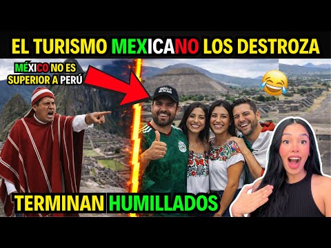 PERÚ INTENTA HUMILLAR A MÉXICO CON EL TURISMO Y TERMINAN DESTROZADO SIN PIEDAD 🇲🇽