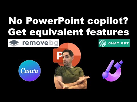 No PowerPoint copilot? Do this instead in Canva, Chat GPT AI ++