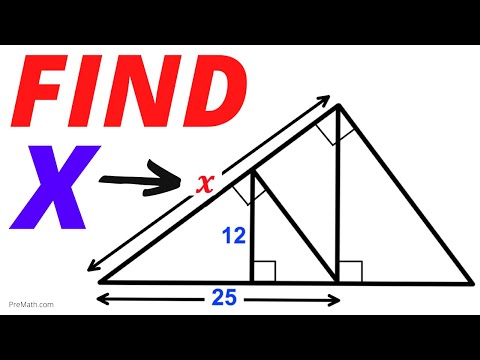 Can You Calculate the Value of Side X in this Triangle? | Step-by-Step Tutorial