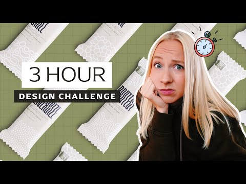 Designing a Brand from NOTHING using Free Assets | Design Challenge