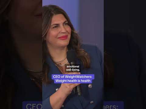 CEO of WeightWatchers: Weight health is health #makingtheshift