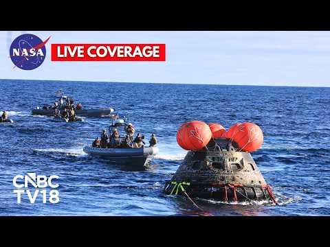NASA's Artemis II LIVE Mission Coverage: Artemis II Splashdown LIVE– Artemis II Lunar Mission | N18G